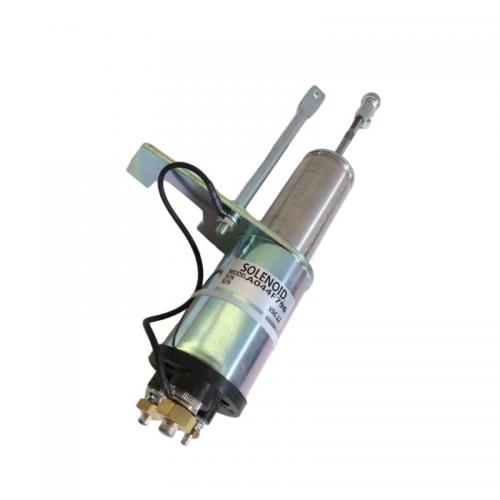 12V Diesel Engine Fuel Stop Solenoid Valve A044f796 for Construction Machinery Excavators